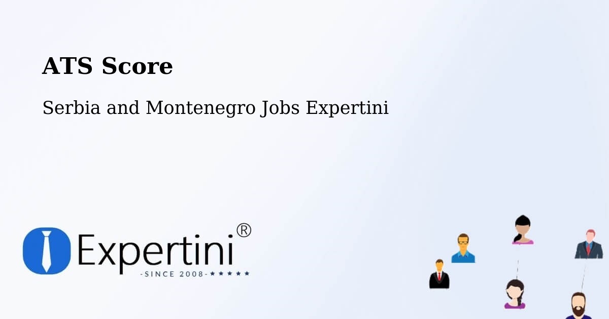 Resume ATS Score & Job Description Match Tool – Saint Constant - Serbia and Montenegro Jobs Expertini