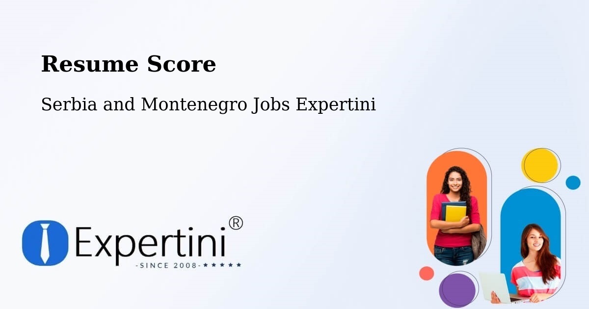 Resume Score & Job Description Match Tool – Saint Constant - Serbia and Montenegro Jobs Expertini